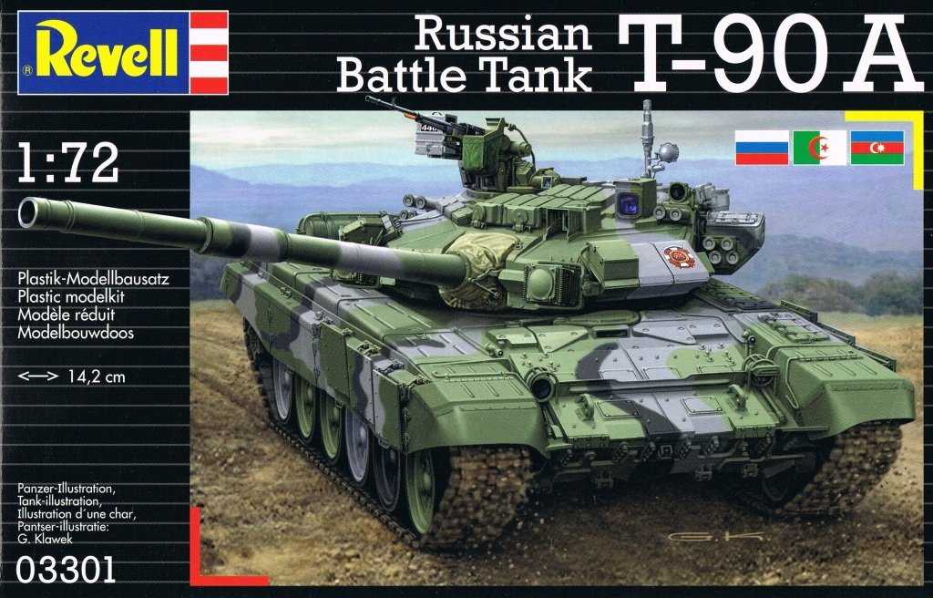 Revell 03301 Char de combat russe T-90A (1/72)
