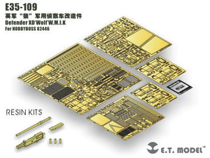 ET Model E35-109 Defender XD &amp;#39;Wolf&amp;#39; WMIK (For HOBBY BOSS 82446) (1/35)