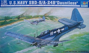 Trumpeter 02243 US Navy SBD-5/A-24B Dauntless 1/32