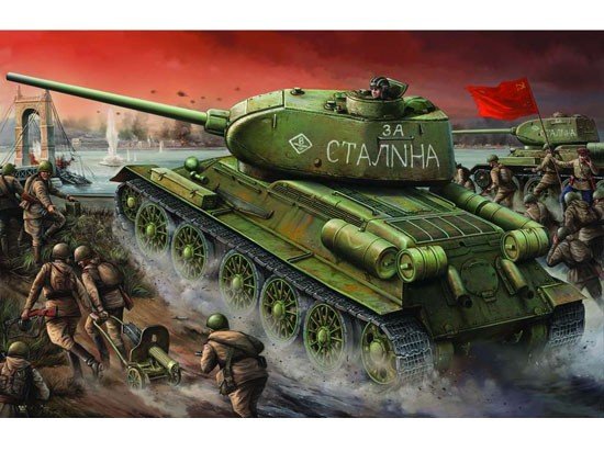 Trumpeter 00904 T-34/85 Model 1944 &amp;quot;Factory No.174&amp;quot; 1/16