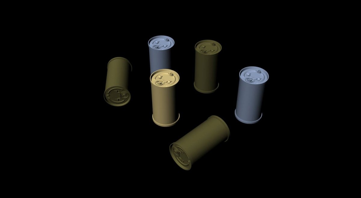 Panzer Art RE35-599 WWII 50l petrol/oil barrel (12pcs) 1/35 – imagen 2