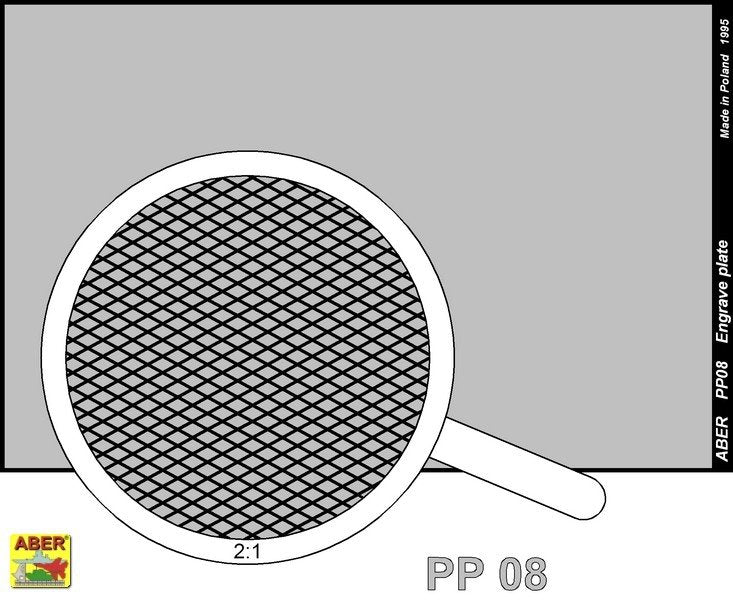 Plaque à graver Aber PP08 (88 x 57 mm) - motif 08 – image 2