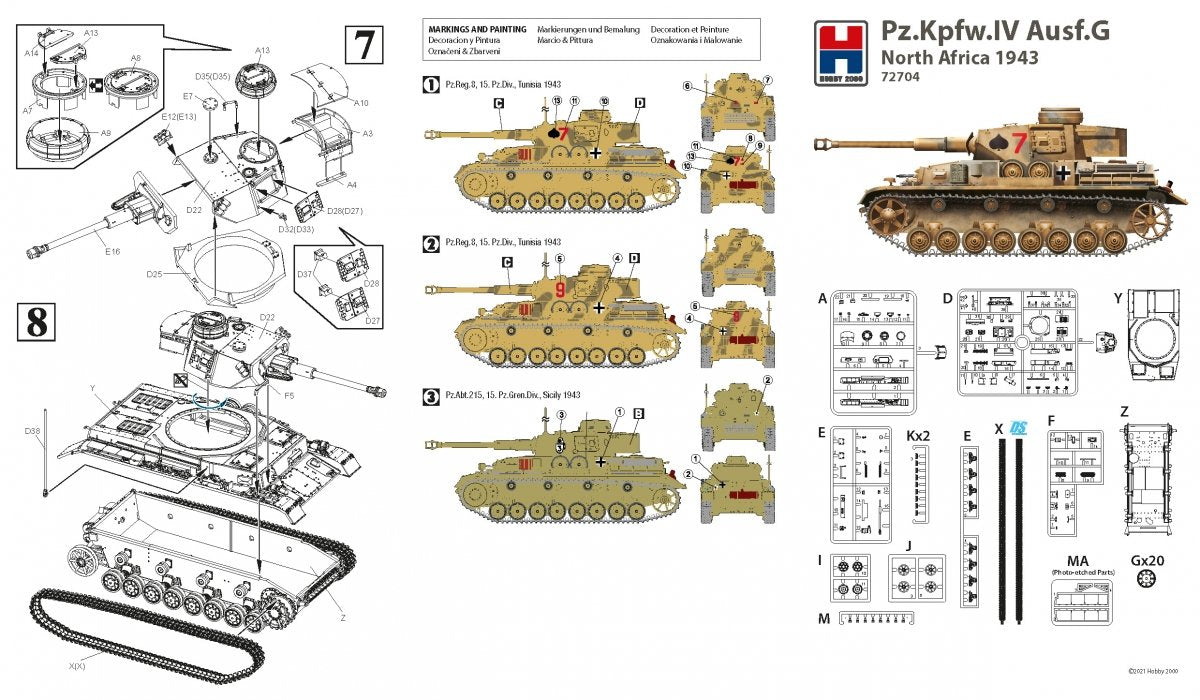 Hobby 2000 72704 Pz.Kpfw.IV Ausf.G North Africa 1943 – DRAGON + CARTOGRAF1/72 – imagen 4