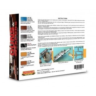 Lifecolor CS26 Acrylic paint set Guns &amp;amp; Weapons 6x22ml – immagine 2