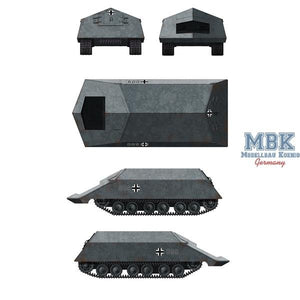 Das Werk DW35018 VK45.01(P) &amp;quot;Rammtiger&amp;quot; 1/35 – imagen 5