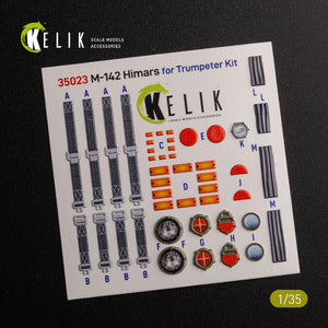 KELIK K35023 M142 HIMARS - Interior 3D Decal and classic Decal for Trumpeter kit 1/35 – Bild 4