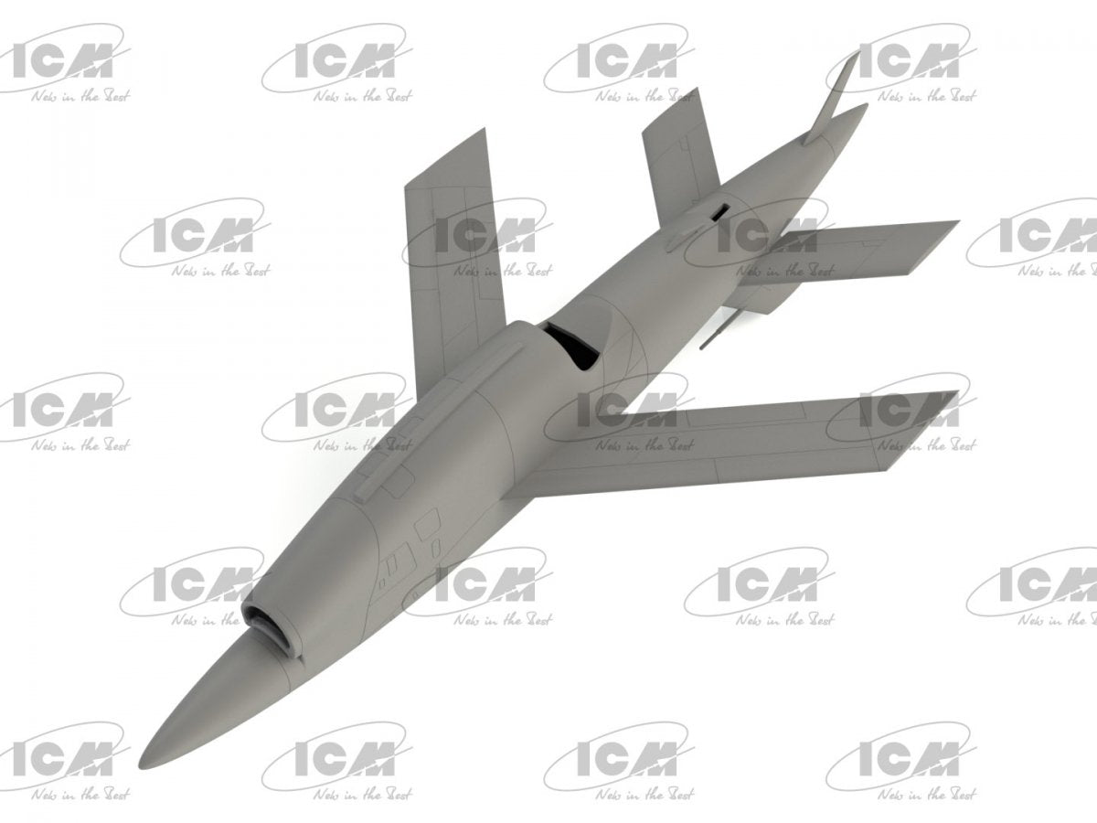 ICM 48401 BQM-34A (Q-2C) Firebee with trailer 1/48 – immagine 6