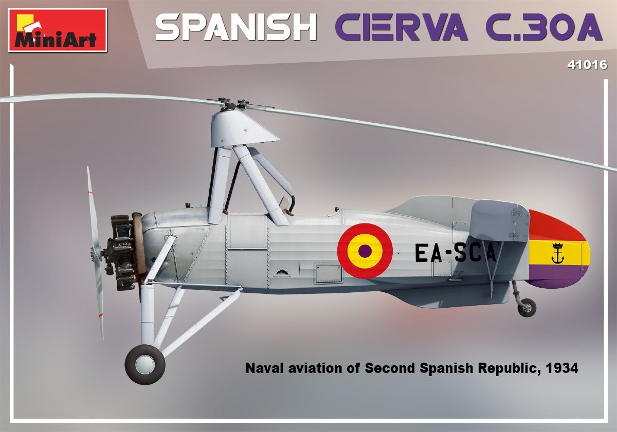 Miniart 41016 Spanish Cierva C.30A 1/35 – image 3