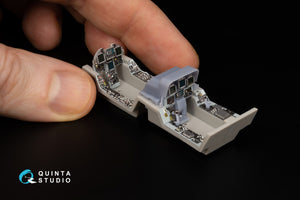 Quinta Studio QDS+48347 FA-18D late 3D-Printed coloured Interior on decal paper (Hasegawa) (with 3D-printed resin parts) (Small version) 1/48 – imagen 10