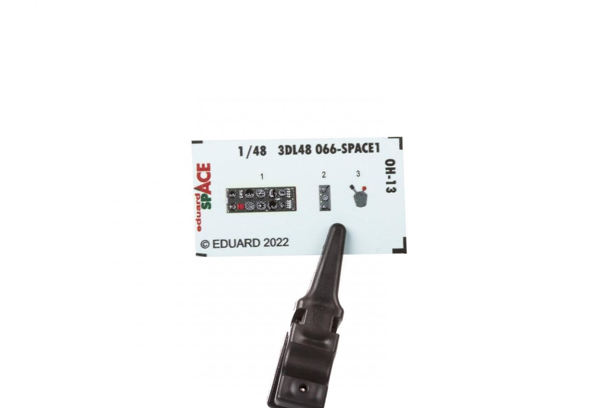 Eduard 3DL48066 OH-13 SPACE ITALERI 1/48 – imagen 2