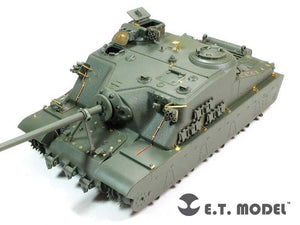 Maquette ET E35-156 Char d&amp;#39;assaut lourd britannique A39 Tortoise de la Seconde Guerre mondiale (pour Meng TS-002) (1/35) – image 4