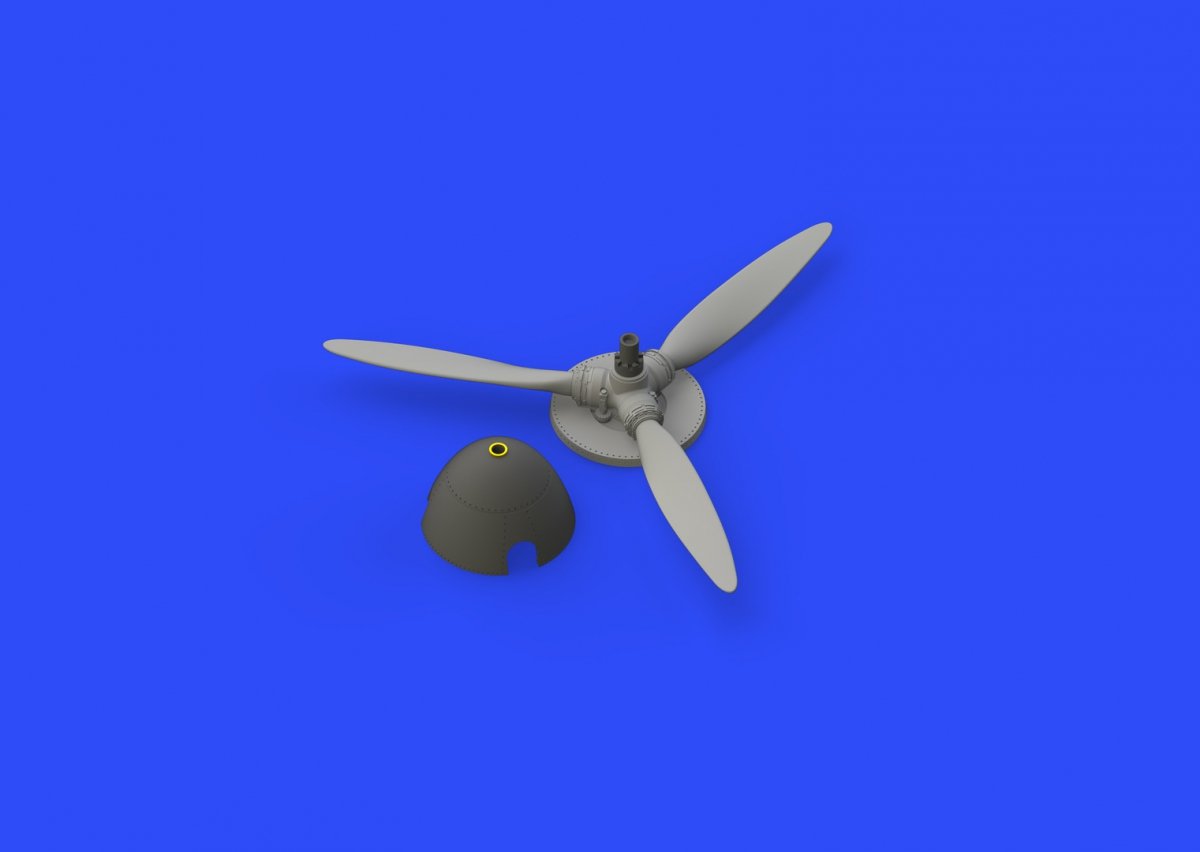Eduard 648289 Bf 109F propeller EARLY EDUARD 1/48 – immagine 3