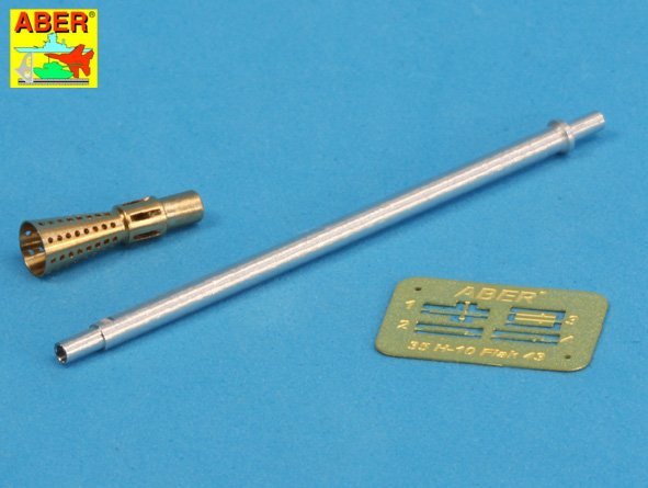 Aber 35L-010N German 37mm Flak 43/1 L/60 Barrel 1/35