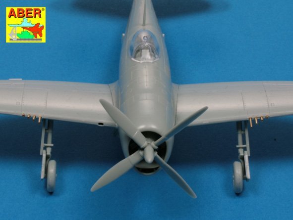 Aber A72 005 Set of 8 turned cal .50 (12,7mm) U.S. Browning M2 barrels for P-47 Thunderbolt 1/72 – imagen 5