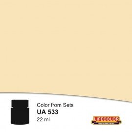 Peinture Lifecolor UA533 Sable de l'Armée de l'Air Italienne - FS33594 - 22 ml