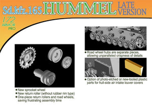 Dragon 7301 Sd.Kfz.165 HUMMEL Late Version 1/72 – imagen 3