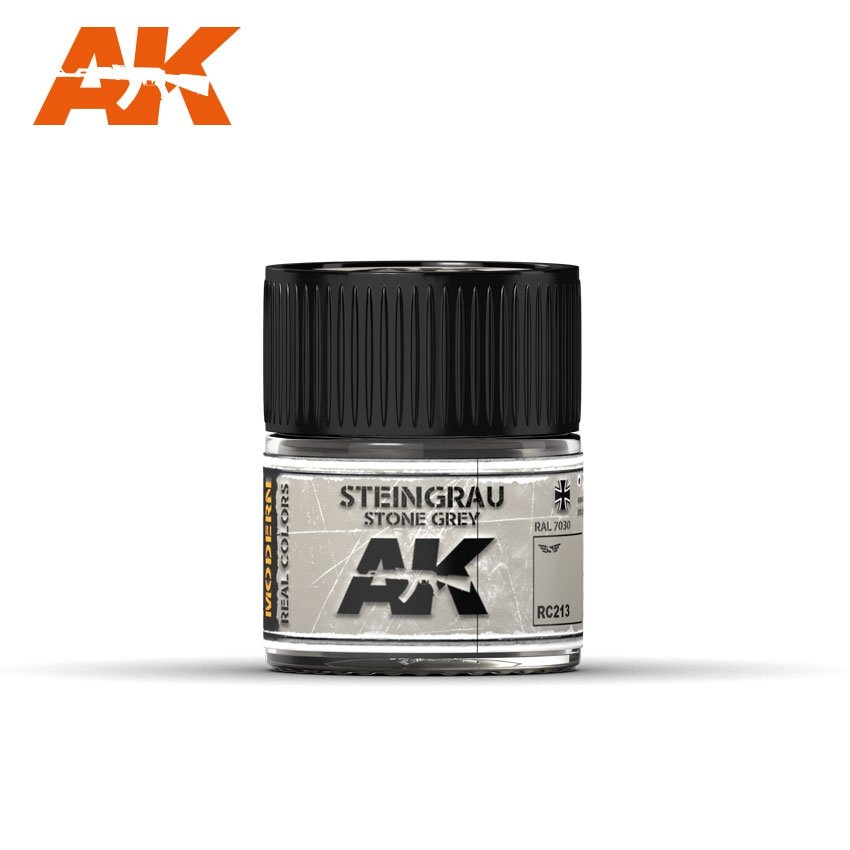 AK Interactive RC213 STEINGRAU-STONE GRAY RAL 7030 10ML