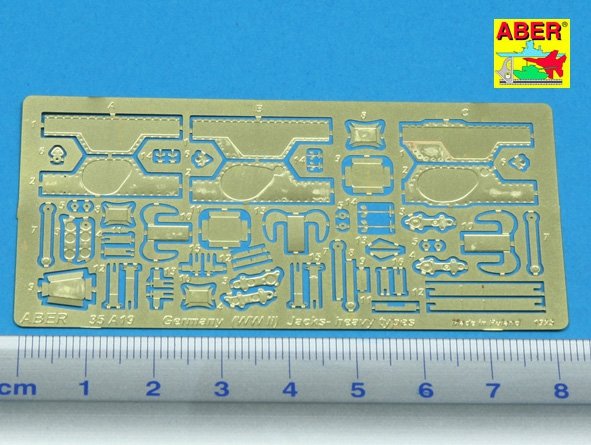 Aber 35A019 Podnośniki niemieckie (typ 1) 1/35 – imagen 2