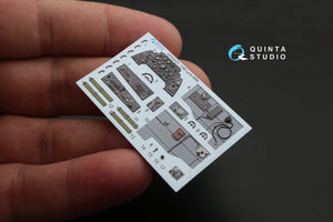 Quinta Studio QD48023 La-9 3D-Printed &amp;amp; coloured Interior on decal paper (for ARK kit) 1/48 – imagen 3