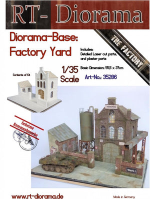 RT-Diorama 35286 Diorama-Base: &amp;quot;Factory Yard&amp;quot; 1/35