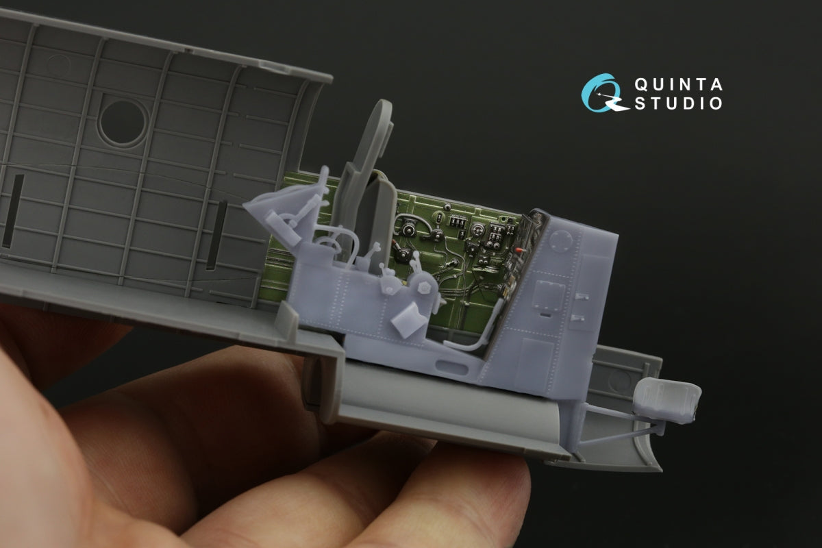 Quinta Studio QD+48379 Bristol Beaufort Mk.I 3D-Printed &amp;amp; coloured Interior on decal paper (ICM) (with 3D-printed resin parts) 1/48 – imagen 9