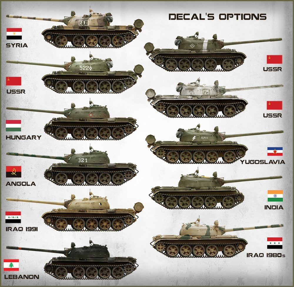 MiniArt 37027 T-55 SOVIET MEDIUM TANK 1/35 – imagen 3