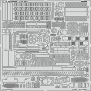 Eduard 53210 HMS Belfast TRUMPETER 1/350 – image 2