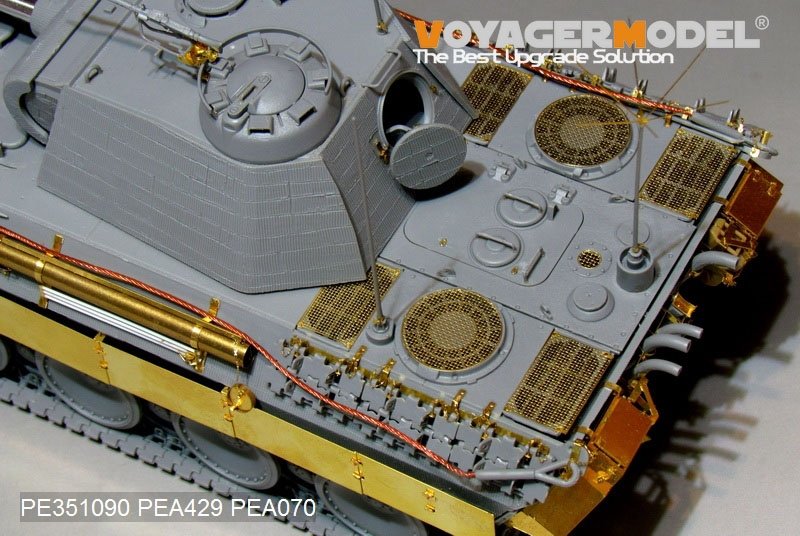 Voyager Model PE351090 WWII German Panther A Mid Version Basic for Dragon 1/35 – imagen 6