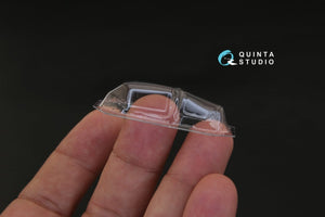 Quinta Studio QC48015 La-9/11 vacuformed clear canopy (for ARK kit) 1/48 – imagen 3