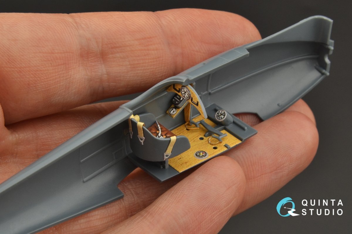 Quinta Studio QD48235 Pfalz D.IIIa 3D-Printed &amp;amp; coloured Interior on decal paper (Eduard) 1/48 – Bild 11