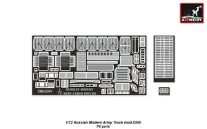 Armory Models 72407-R Russian Modern 6×6 Military Cargo Truck mod.5350 1/72 – imagen 6
