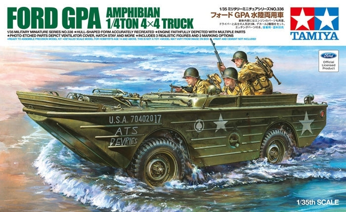 Tamiya 35336 Ford GPA Amphibian 1/4ton 4x4 Truck 1/35 – imagen 2