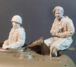 Panzer Art FI35-215 British Sherman tanks turret Pixie suit set 1/35 – imagen 3