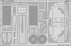 Eduard 48917 Su-27 exterior HOBBY BOSS 1/48