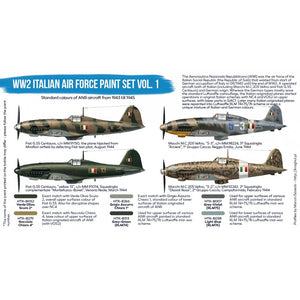 Hataka HTK-BS103 “WW2 Italian Air Force Paint set vol. 1&amp;quot; (6x17ml) – immagine 3