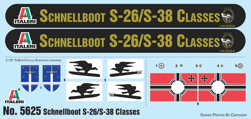 Italeri 5625 SCHNELLBOOT S-26 / S-38 1/35 – imagen 14