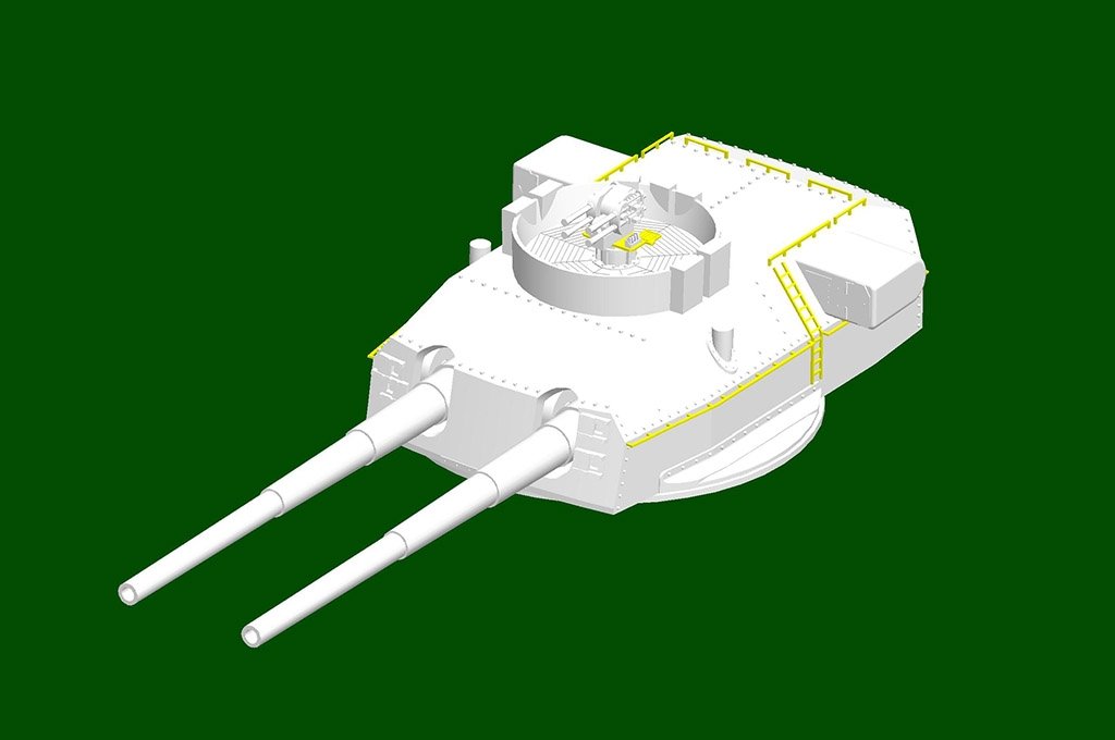 Trumpeter 05370 DKM O Class Battlecruiser Barbarossa 1/350 – Bild 6