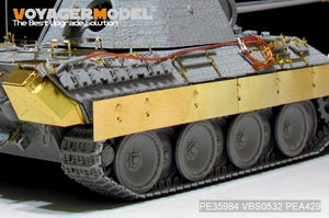 Voyager Model PE35984 WWII German Panther A Tank Early version Basic For TAKOM 2097 1/35 – immagine 9