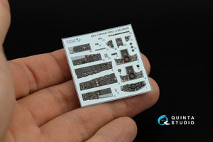 Quinta Studio QD48199 F-104G 3D-Printed &amp;amp; coloured Interior on decal paper (Kinetic) 1/48 – imagen 3