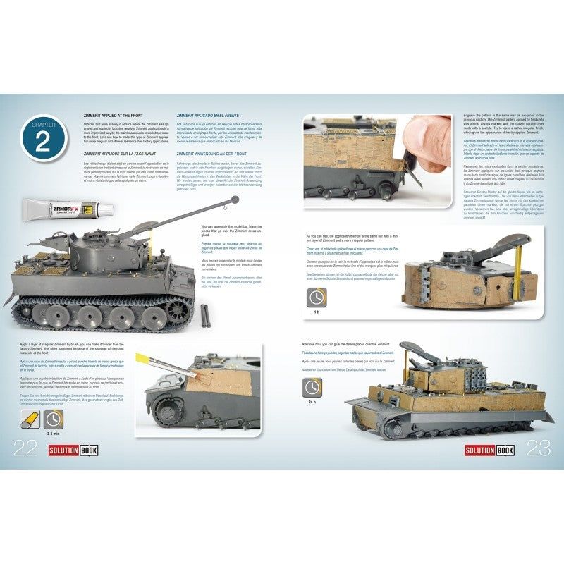 AMMO of Mig Jimenez 7906 SOLUTION BOX MINI 31– How to Apply ZIMMERIT in scale