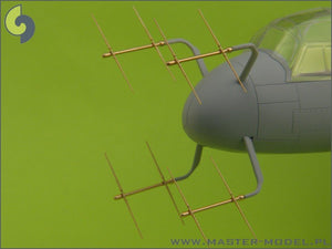 Master AM-48-027 German radar FuG 220 Lichtenstein SN-2 (used on nightfighters Bf 110, Ju 88) 1/48 – zdjęcie 2