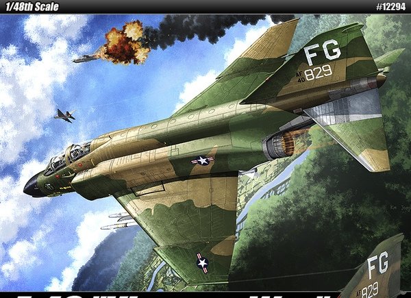 Academy 12294 F-4C Phantom Vietnam War 1/48