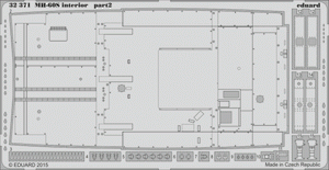 Eduard 32371 MH-60S interior 1/35 ACADEMY – imagen 2