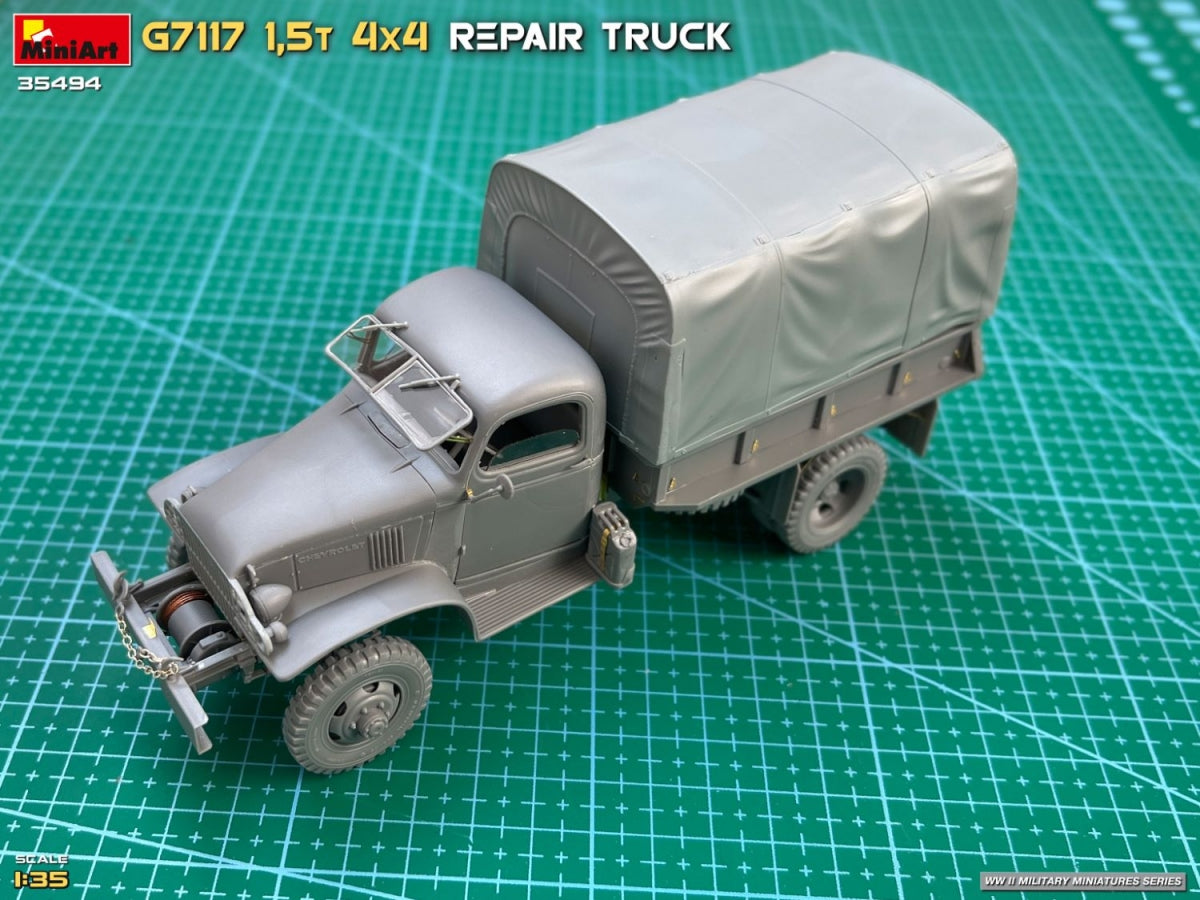 MiniArt 35494 G7117 1,5T 4x4 Repair Truck 1/35 – immagine 4