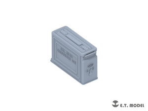 ET Model P35-221 WWII USArmy M1919 Machine Gun Ammo Box Type.1 1/35 – image 4