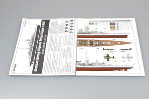 Trumpeter 05313 German Heavy Cruiser Prinz Eugen 1945 1/350 – imagen 8