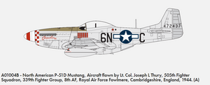 Airfix 01004B North American P-51D Mustang 1/72 – imagen 2