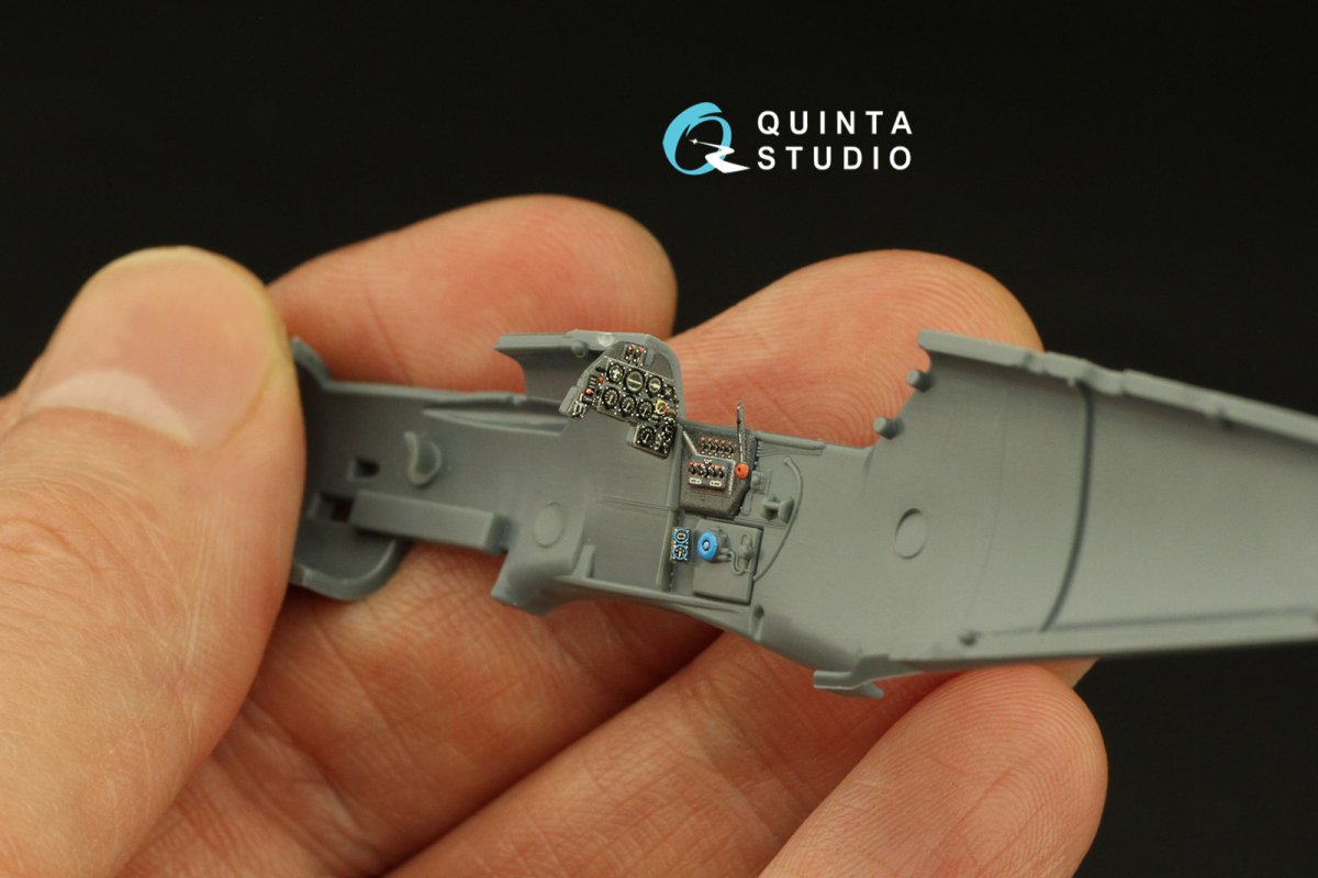 Quinta Studio QD72063 Avia S-199 3D-Printed &amp;amp; coloured Interior on decal paper (Eduard) 1/72 – immagine 9