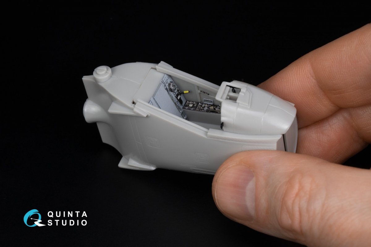 Quinta Studio QD48309 AV-8B Late 3D-Printed &amp;amp; coloured Interior on decal paper (Hasegawa) 1/48 – imagen 15