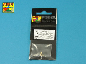 Aber 48L-33 Barrel for 20mm Oerlikon Anti-aircraft Gun 1/48 – imagen 9